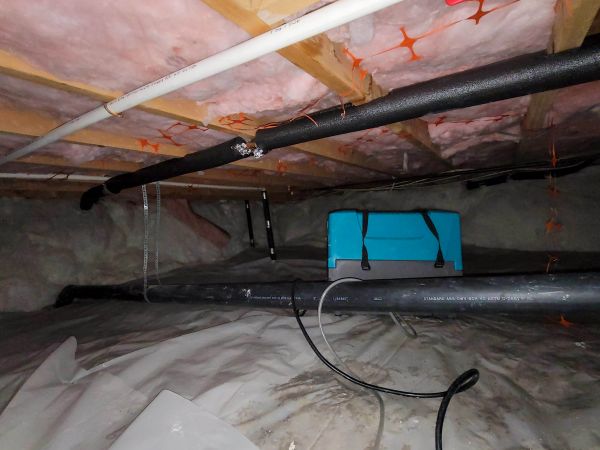 Crawl Space Water Remediation in Palm Beach Gardens