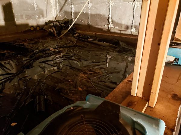Crawlspace Water Cleanup in Palm Beach Gardens